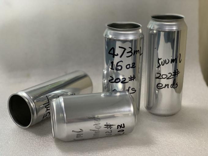 BPA Free Liner 355ml Aluminum Beverage Can For Beer Cider Coke