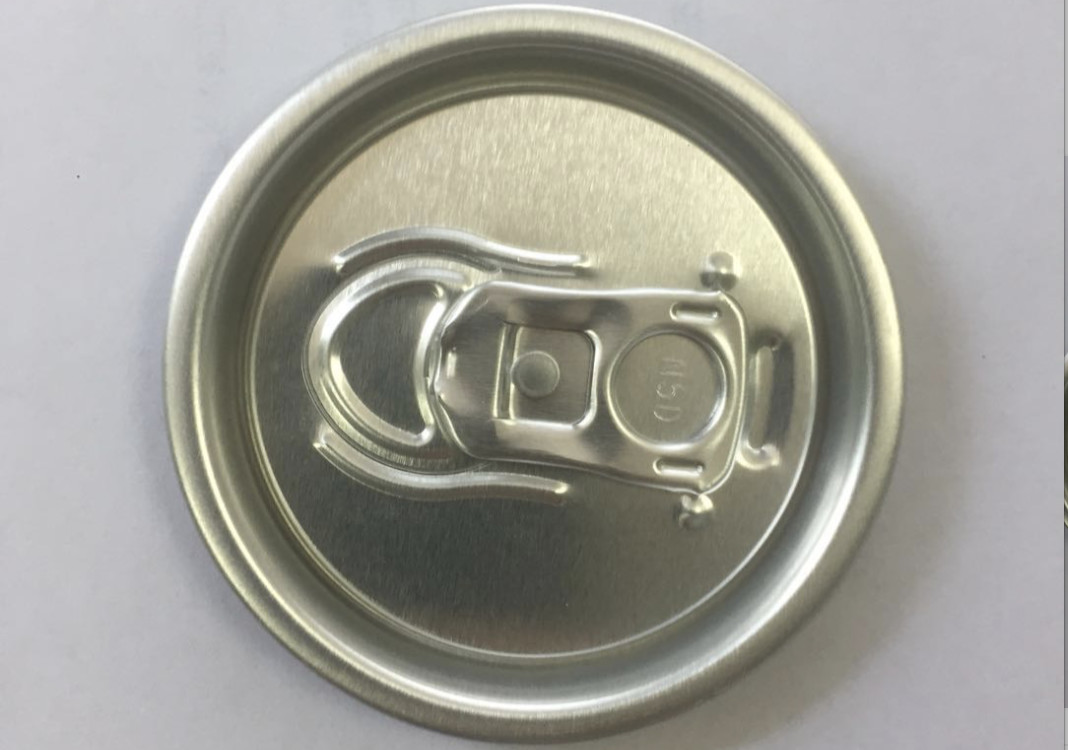 200 SOT Aluminum Can Lids Easy Open Ring Pull Lid Thickness 0.18mm