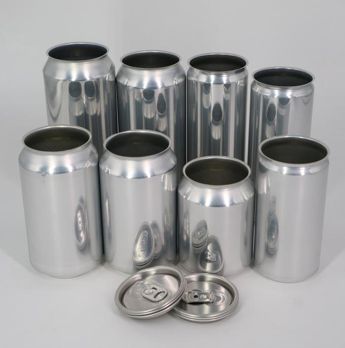 16 Oz 473ml Aluminum Beverage Cans With 52mm Dia Lids