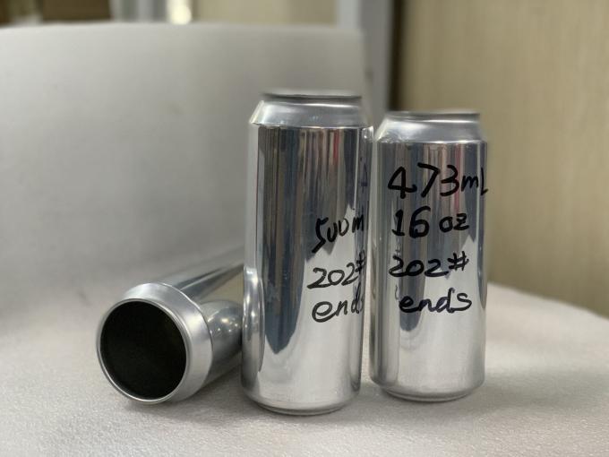 355ml Beverage Aluminium Drink Cans With BPA Liner