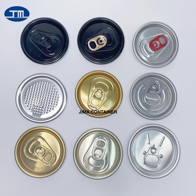 FDA Drink 202 206 Beverage Can Lid Color Customized For Coca Cola