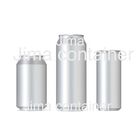 Food Grade Sleek Aluminum Beverage Cans 12oz 350ml 355ml Shine Style BPA Free
