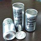 Double coating BPA free Custom Shrinking Sleeves Aluminun Cans with Lids 12oz 16oz
