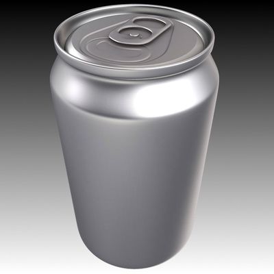 250ml 0.2mm Blank Beer Can , FDA Testing Aluminium Drinks Can