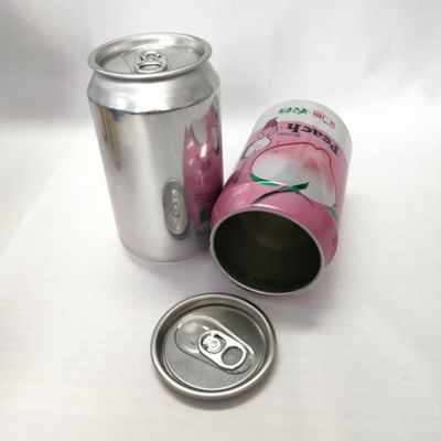 Recyclable 202# 12oz 355ml Aluminum Beer Cans Cylindrical