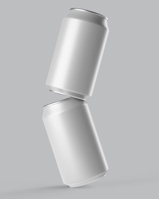 330ml Sleek 250ml Blank Aluminium Drink Cans With 202 Lids